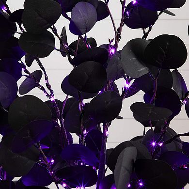 nearly natural 6-ft. Pre-Lit Artificial Eucalyptus Tree with 300 LED Lights