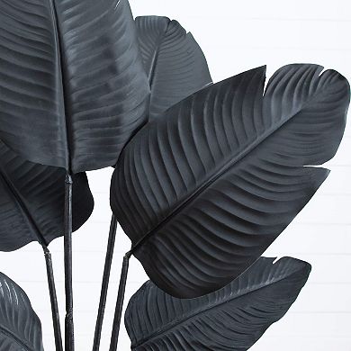 Nearly Natural 4-ft. Artificial Black Travelers Palm Tree