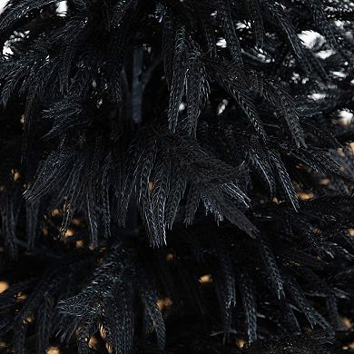 Nearly Natural 5-ft. Artificial Black Norfolk Pine Christmas Tree with Natural Look