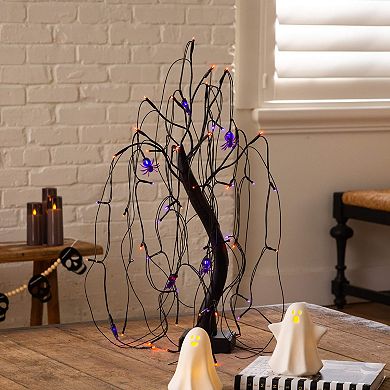 nearly natural 2-ft. Pre-Lit Artificial Spider Willow Tree with 60 LED Lights