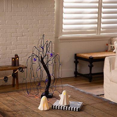 nearly natural 2-ft. Pre-Lit Artificial Spider Willow Tree with 60 LED Lights