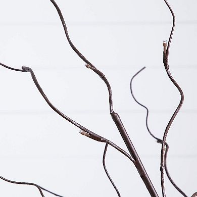 nearly natural 3-pk. Artificial Birch Trees with Warm White LED Lights