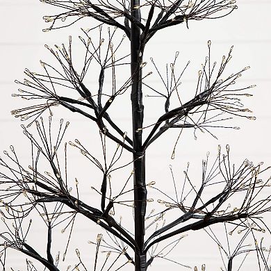 nearly natural 4-ft. Pre-Lit Artificial Halloween Starburst Tree with 800 LED Lights