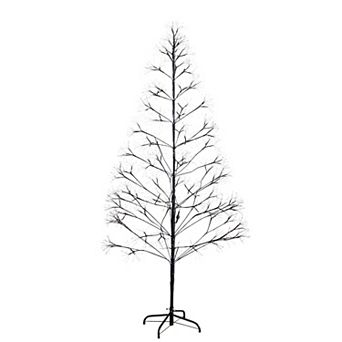 nearly natural 6-ft. Pre-Lit Artificial Halloween Starburst Tree with 1680 LED Lights