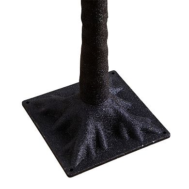 nearly natural 4-ft. Pre-Lit Artificial Halloween Spider Twig Tree with LED Lights