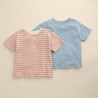 Baby & Toddler Little Co. by Lauren Conrad 2 pk Relaxed Short Sleeve Tee Set