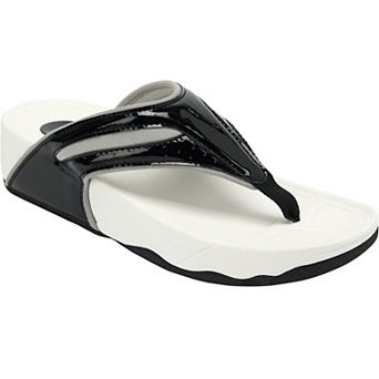 Comfortview Women's The Sporty Slip On Thong Sandal