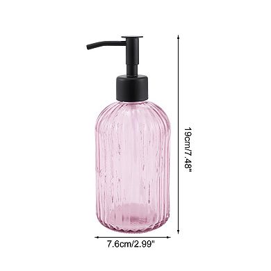 Elegant Soap Pump Dispenser for Bathroom 13.52oz 1Pc