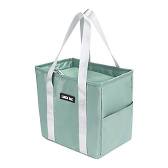 Insulated Lunch Bag, Cute Tote Bag Lunch Box Large Capacity, Reusable Cooler Bag 10.6*7.1*7.9in