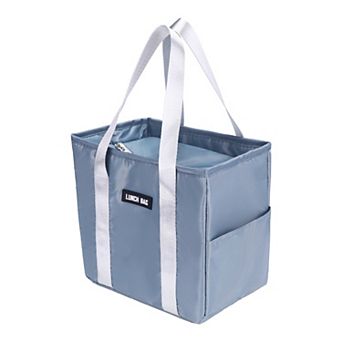 Insulated Lunch Bag, Cute Tote Bag Lunch Box Large Capacity, Reusable Cooler Bag 10.6*7.1*7.9in