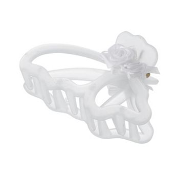 Women's Fashion Butterfly Rose Hair Clip Hairdo Clips Matte 1 pc