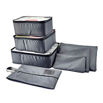 Zipper Design Packing Cube Set for Luggage 7 pc