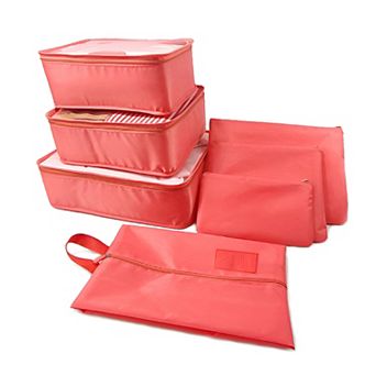 Zipper Design Packing Cube Set for Luggage 7 pc