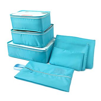 Zipper Design Packing Cube Set for Luggage 7 pc