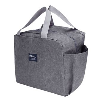Insulated Lunch Bag, Cute Tote Bag Lunch Box, Reusable Cooler Bag for Work, Picnic 9.8*5.5*9.8in
