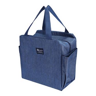 Insulated Lunch Bag, Cute Tote Bag Lunch Box, Reusable Cooler Bag for Work, Picnic 9.8*5.5*9.8in