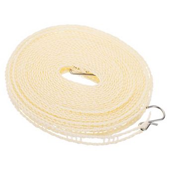 Portable Clothesline, 26.25ft Nylon Windproof Non-Slip Washing Line Rope
