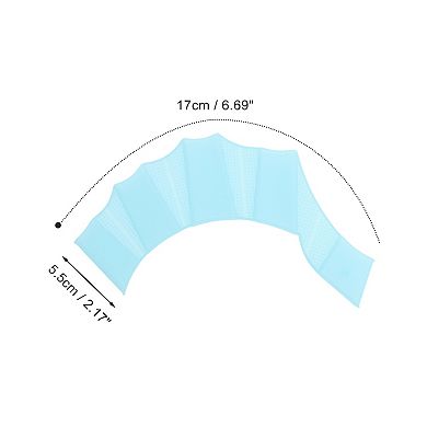 Unisex Duck Paw Hand Flippers 1 Pair 6.69"x2.17"