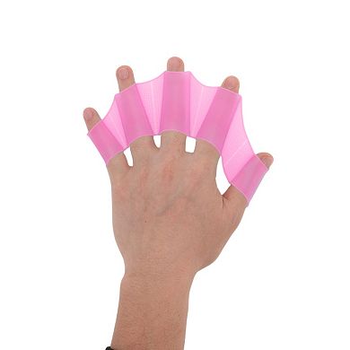 Unisex Duck Paw Hand Flippers 1 Pair 5.91"x1.57"