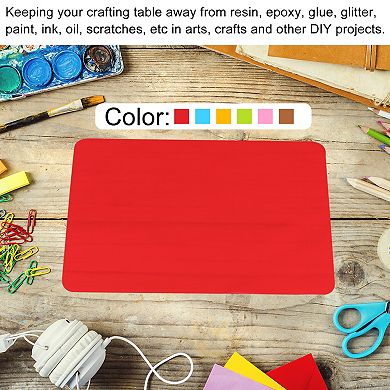 12"x9" Silicone Mat, Non-Slip Resin Casting Crafts Pad Sheets Protector