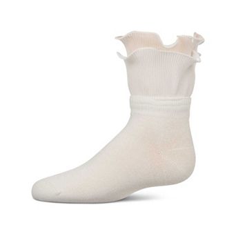 Girls' Dual Layer Ruffle Anklet Socks