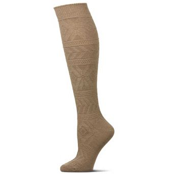 Women's Cozy Textured "Winter Wonderland" Knee Sock