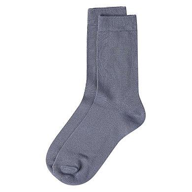 Women's Flat-Knit Crew Socks