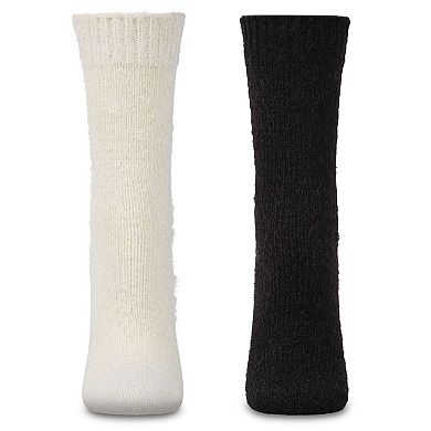 Women's 2 Pair Pack Cozy Crew Socks