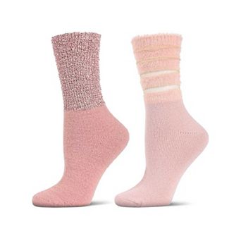Women's 2 Pair Pack Cozy Crew Socks