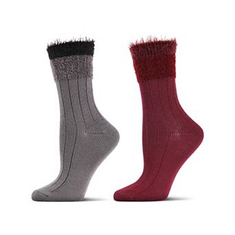 Women's 2 Pair Pack Cozy Crew Socks