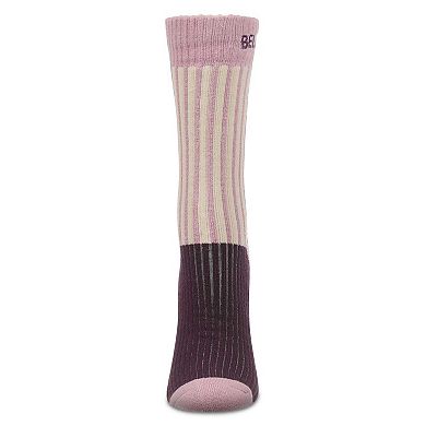 Women's Inspirations Embroidered Cuff Crew Socks