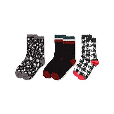 Women's 3 Pair Pack Cozy Crew Socks