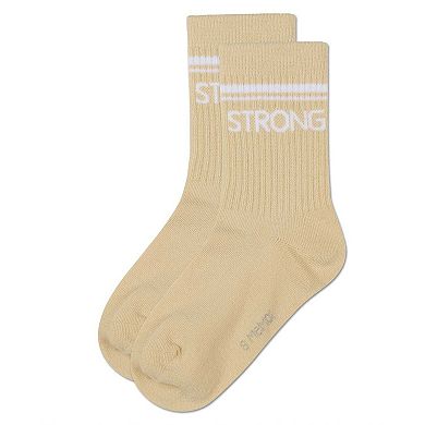 Girls' INSPO Athletic Crew Socks