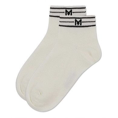 Girls' M Multi Line Anklet Socks