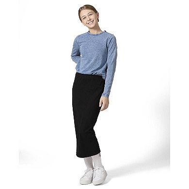 Girls Back Star Design Cotton Rich Long Sleeve T-Shirt