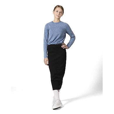 Girls Back Star Design Cotton Rich Long Sleeve T-Shirt