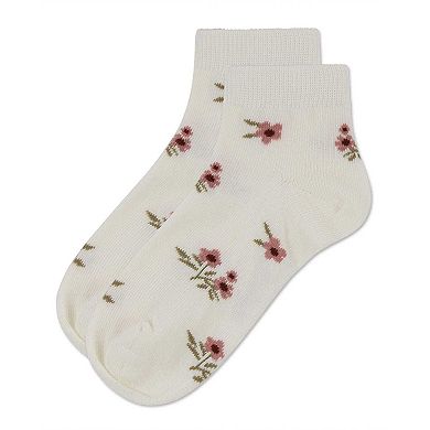 Girls' Blissful Bloom Anklet Socks