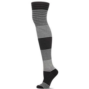 Women's Cozy Cotton Blend Shaded Striped Sweater Tights