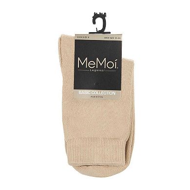 Kids' Basic Cotton Blend Crew Socks