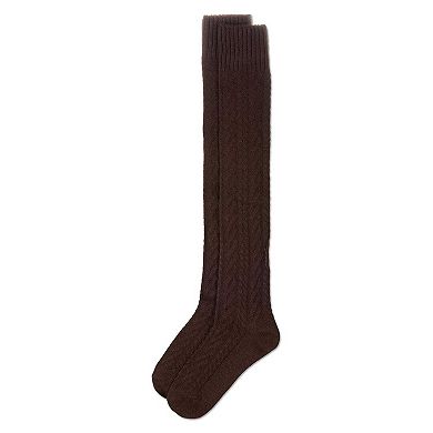 Women's Cable Deluxe Over the Knee Sock