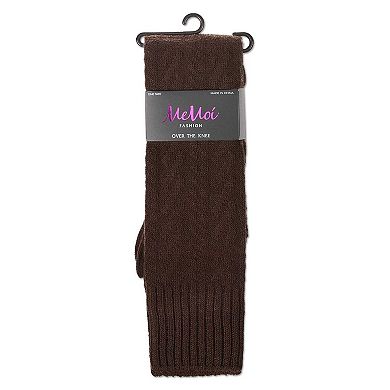Women's Cable Deluxe Over the Knee Sock