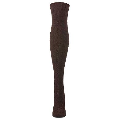 Women's Cable Deluxe Over the Knee Sock