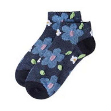 Women's Daisy Dimensional Shortie Socks