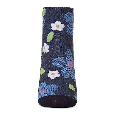 Women's Daisy Dimensional Shortie Socks
