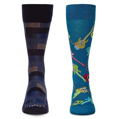 2 Pair Men Novelty Socks