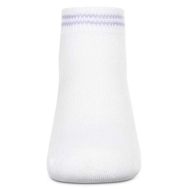 Girls' Ziggy Double Ring Cotton Blend Anklet Sock