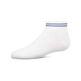 Girls' Ziggy Double Ring Cotton Blend Anklet Sock