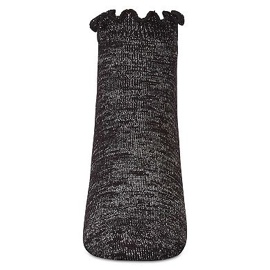 Women's Lurex Shortie Socks