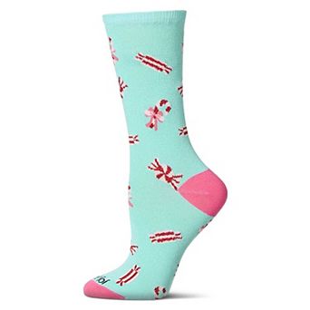 Women's "Holiday Candy" Christmas Novelty Crew Sock