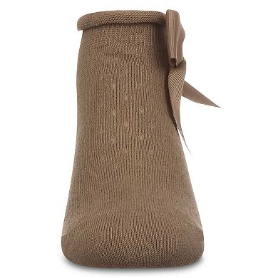 Girls Pointelle Soft Stretch Cotton Anklet Socks